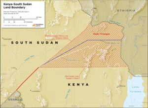 “Ilemi Triangle not part of Kenya.” VP Taban rejects maps annexing border area