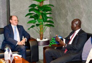 Central Bank governor, UK ambassador discuss monetary policy and digital payments